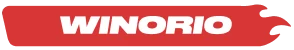 Winorio merklogo op witte achtergrond